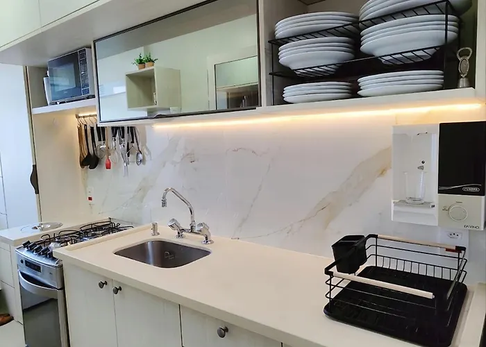 Apartamento Novo Apto Luxo Garagem Centro Aeroporto *